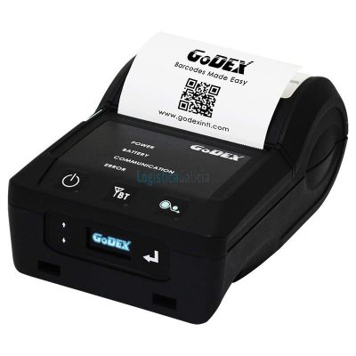 Godex - MX30i - Impresora de etiquetas portátil de 3”