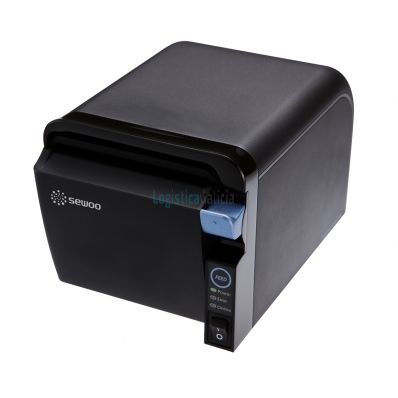 Impresora de recibos salida papel frontal - Sewoo SLK-TE25 USB - Negra